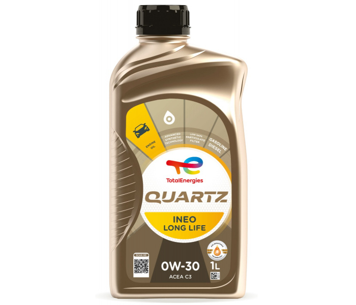 Total Quartz Ineo LongLife 0w30 motorolie 1 liter